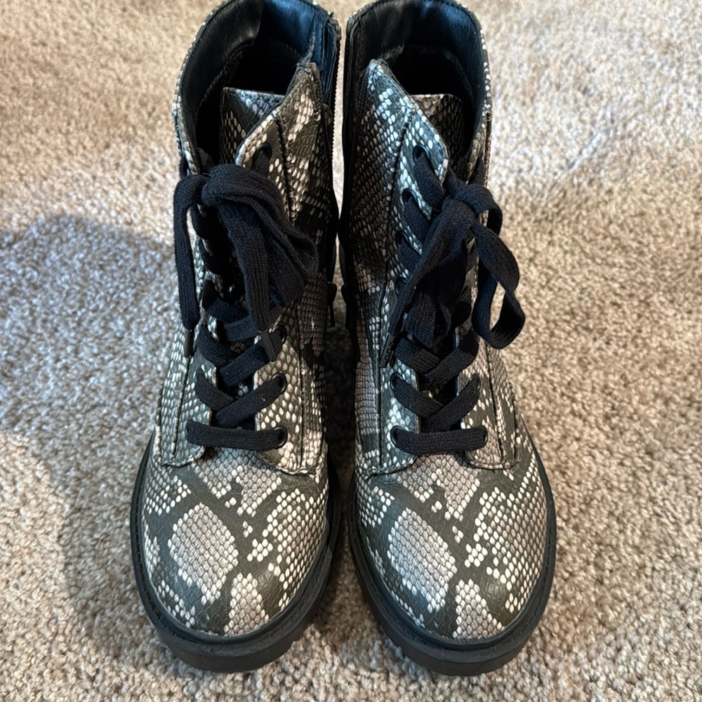 Target Snakeskin Ankle Boots